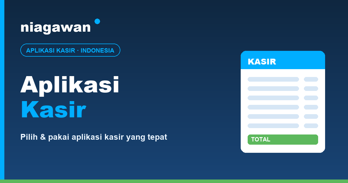 Aplikasi kasir terbaik untuk usaha