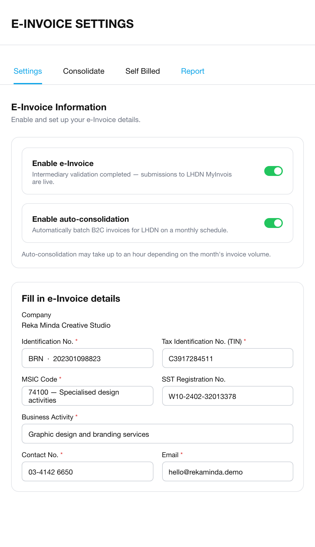 Sistem sedia untuk e-Invois — termasuk subkontraktor individu