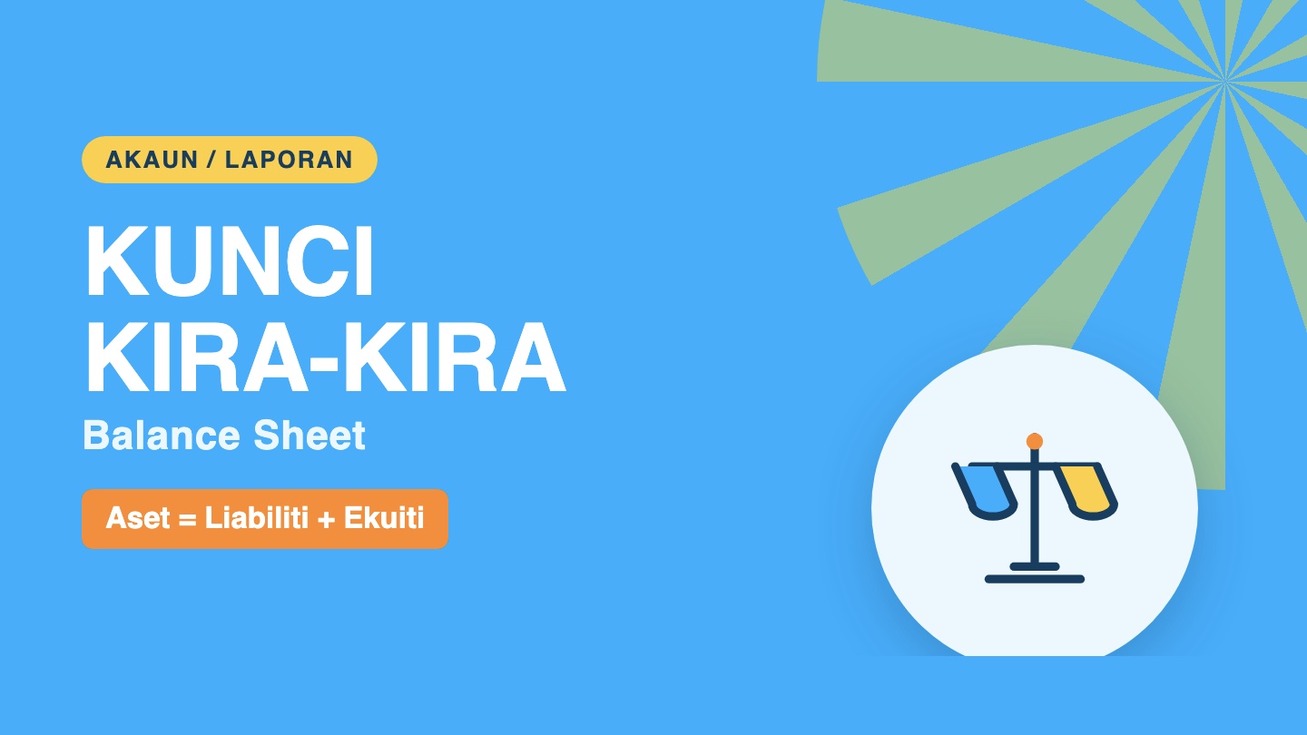 Kunci kira-kira (balance sheet): panduan lengkap aset, liabiliti dan ekuiti untuk pemilik bisnes