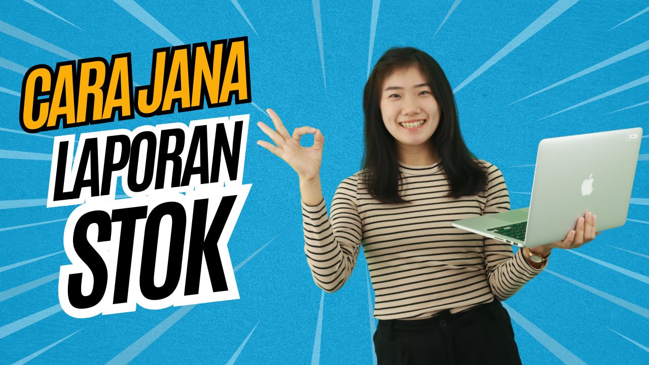 Cara Jana Laporan Stok (Stock Report) dengan Sistem Niagawan