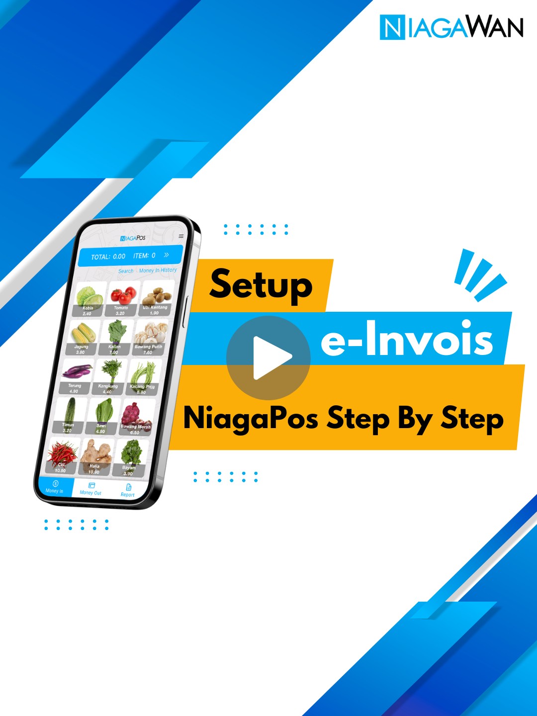 Panduan lengkap untuk setup e-invois di aplikasi NiagaApp