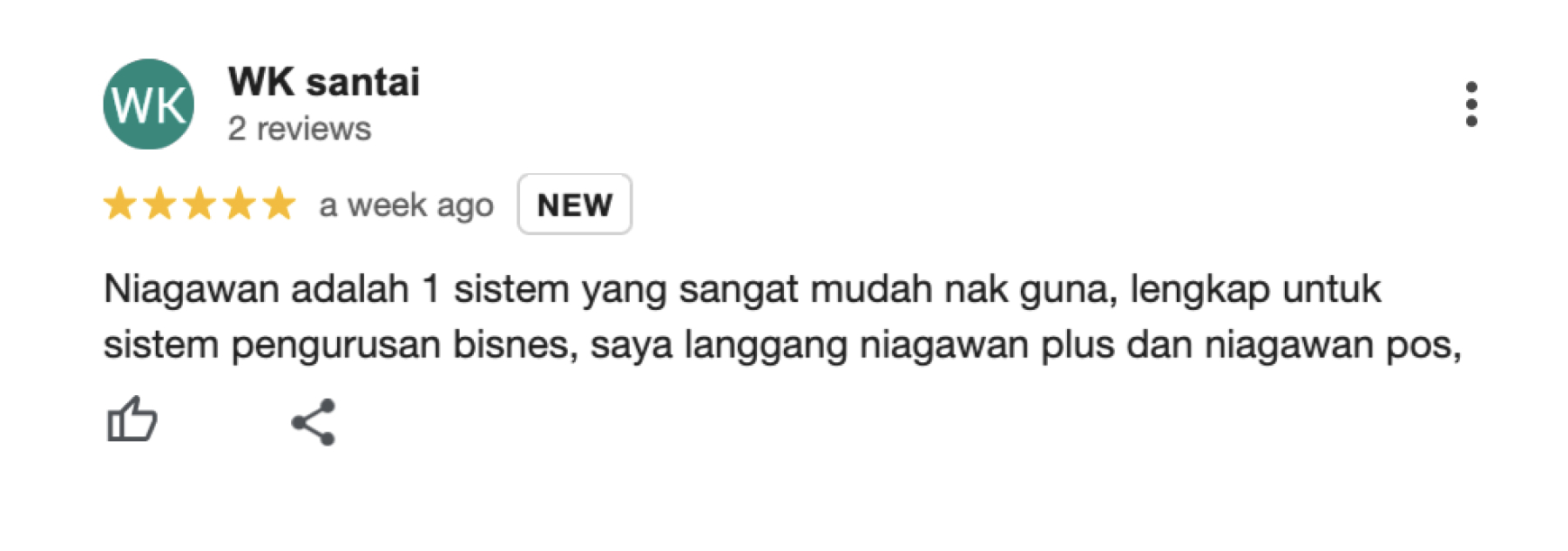 Google Review 1